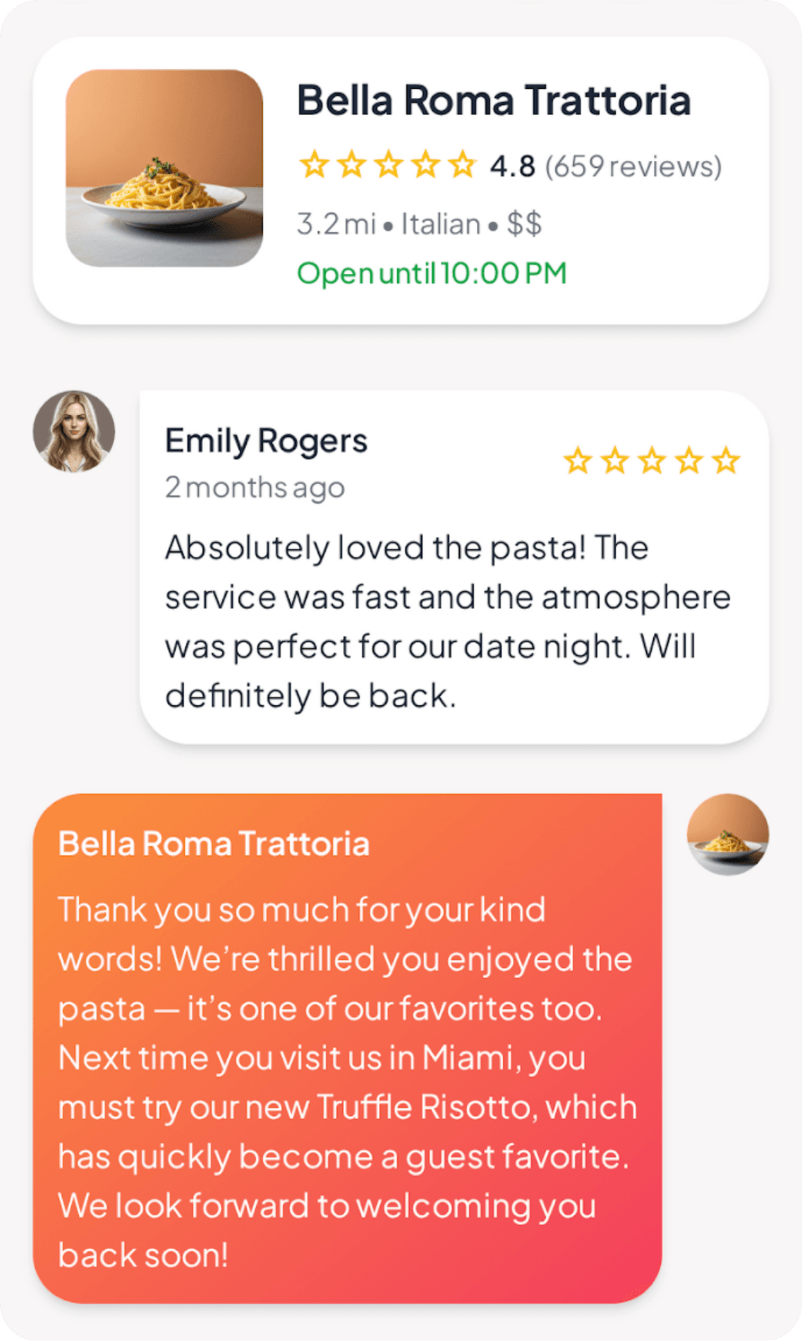 Qrese AI Review Management Dashboard